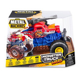 Camión Monster Truck Metal Machines Luces Sonido Personaje Monster Truck Wars