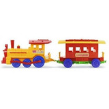 Tren C Vagon De Pasajeros Juegos Niños Calesita 0130