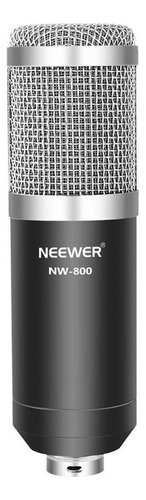 Micrófono Neewer Nw-800 Condensador Hipercardioide Color Plata