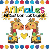 Pintar Con Los Dedos Animales A Partir De 2 Años: Mi Primer