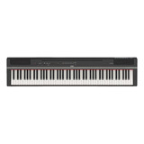 Piano Yamaha Digital Intermedio 73 Teclas P121b Negro