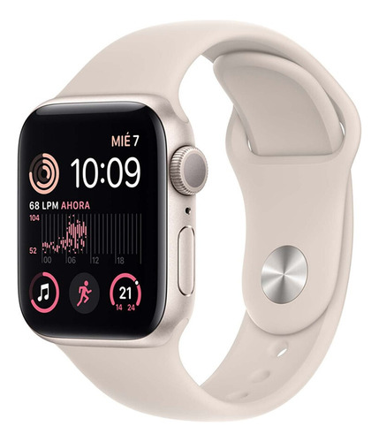 Apple Watch Se 2da Gen 44mm Starlight Aluminio M/l