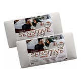 Combo X2 Almohadas Sensitive King Viscoelastica Inteligente