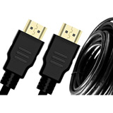 Cabo Hdmi Para Tv Grande Resistente Comprido 4k 5 Metros