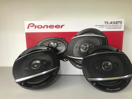 Parlantes Para Carro Pioneer Ts1687 De 350 Watts 16 Cm 6 