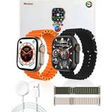 Relógio Smartwatch W69+ Ultra Plus Amoled Serie 10 Pulseiras