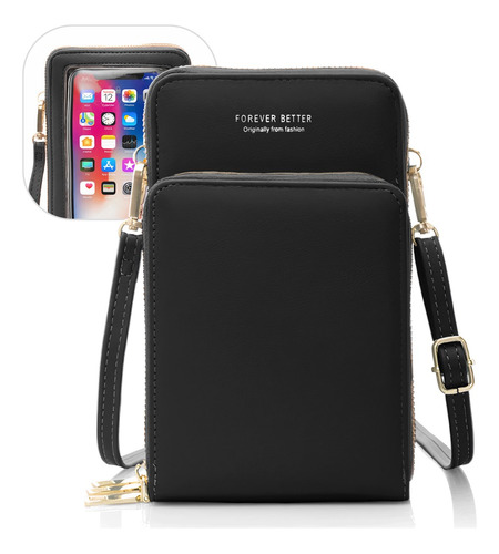 Bolsa Crossbody Cruzado Para Teléfono Celular Mujer Dama