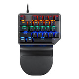 K27 Teclado Mecánico Usb Para Juegos Con Una Sola Mano 27