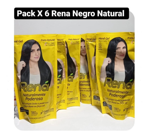 Pack X 6 Rena Gel Alisado Novex - g a $400