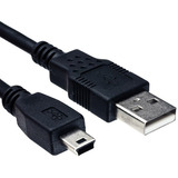 Cable Mini Usb 5pin A Usb 1,8mts Disco Rigido, Camaras, Gps