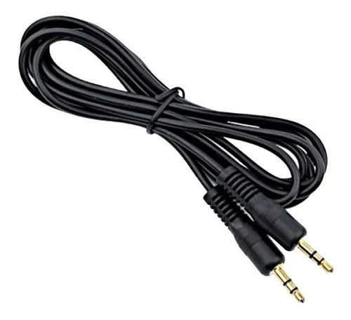 Cable Audio Stereo Plug 3.5 Mm A Plug 3.5 Mm 1.4 Mts Mscompu