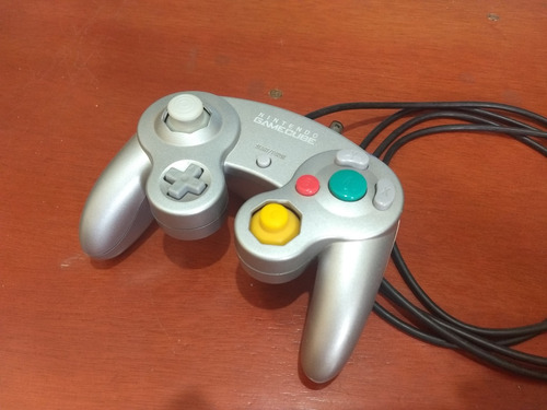 Controle Gamecube Original Nintendo Silver  Prata - Ótimo 