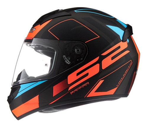 Casco Moto Ls2 Integral 352 Rookie Cypress Mate Mg Bikes