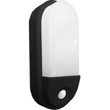 Arandela Com Sensor Led 15w 6000k Branco/preto Bivolt