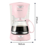 Cafetera Taurus Coffeemax6 Ribbon Color Rosa