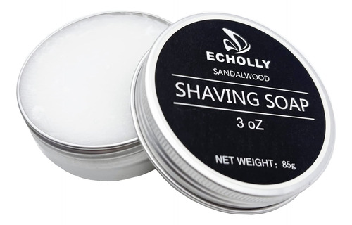 Echolly-sandalwood - Jabon De Afeitar Para Hombre Con Brocha