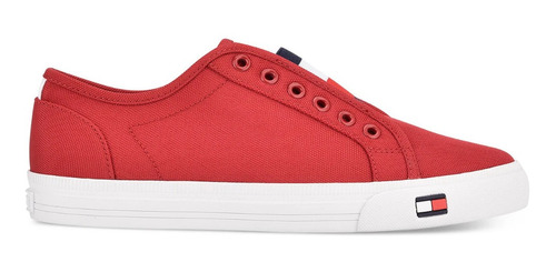 Tenis Tommy Hilfiger Mujer Anni Slip On Sneaker Casual Rojo
