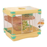 Jaula Para Hamster Plastica Amarillo