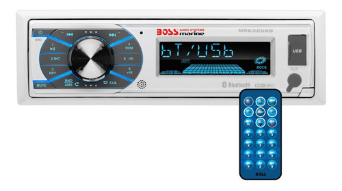 Stereo Náutico Boss 50w X4 (mp3-usb-bluetooth) Frente Desm.