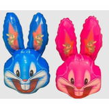 Pack 12 Globos Bugs Bunny Conejo Pascua 40x25 Cm, Decoración