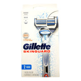 Rastrillo Gillette Skinguard Con Dos Cartuchos De 2 Hojas