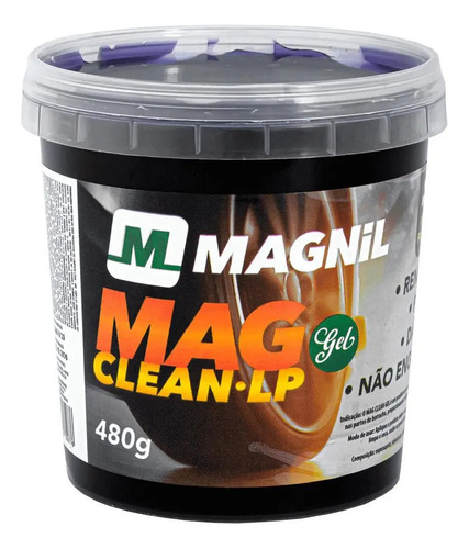 Mag Clean Limpa Pneu Automotivo Premium + Proteção 480g 