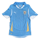 Camiseta Selección De Uruguay, Marca Puma, Talla S, Año 2010