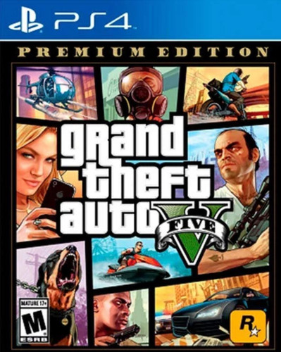 Grand Theft Auto V -premium Online Edition(ps4)