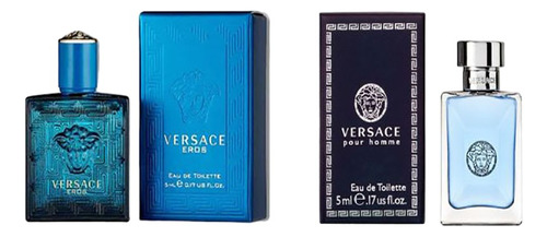 Versace Eros Y Pour Homme Minituras 100% Original