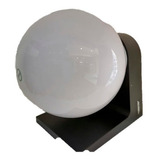 Lampara/luminario Arbotante Decorativo Tipo Globo 20w 120v Color Blanco