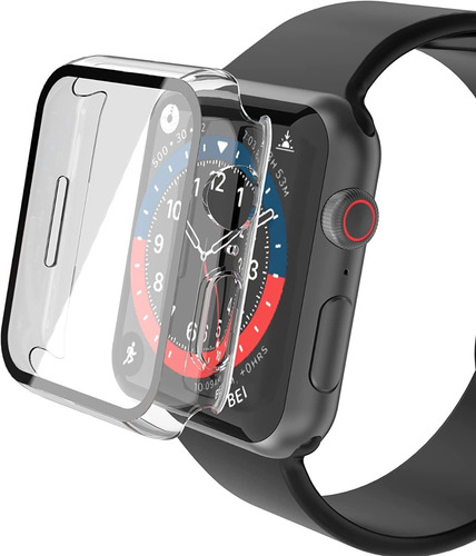 Vidrio Pantalla Protector 2 En 1 Apple Watch 45 Mm Serie 7