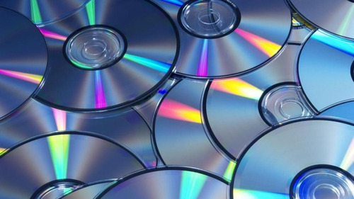  200 Cd Discos Dvd Usados Pero Impecables Para Decoración 