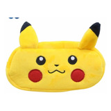 Estuche Felpa Pikachu Escolar Pokemon Lápices Envío Rápido