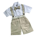 Conjunto Infantil Social Roupa Batizado Menino Masculino