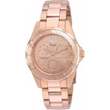 Relógio Feminino Invicta Angel 21698 Cor Da Correia Ouro Rosa Cor Do Bisel Ouro Rosa Cor Do Fundo Ouro Rosa