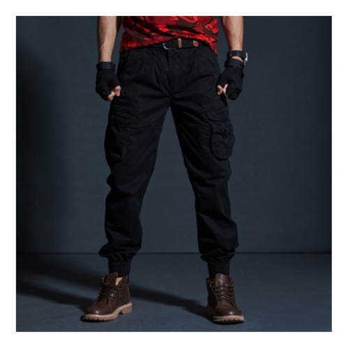 Pantalones Caqui Para Hombre Joggers Tácticos Militares Para