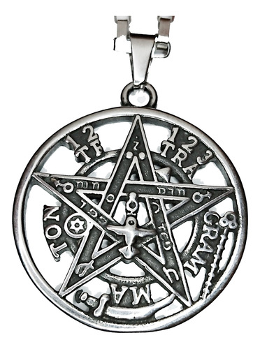 Collar Tetragrammaton Pentaculo Premium San Berna Mar De Ajo