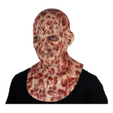 Máscara Freddy Krueger Hyper Mask Realista Halloween Terror Color Nude