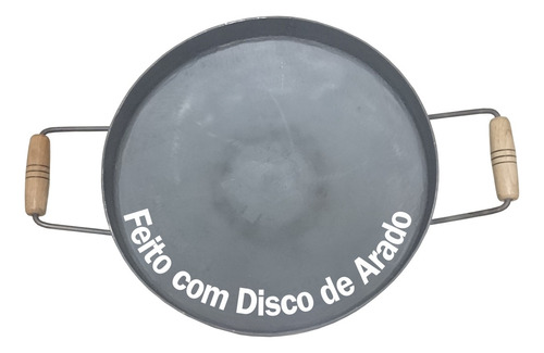 Disco De Arado 44cm Com Borda Tacho Chapa Entreveiro