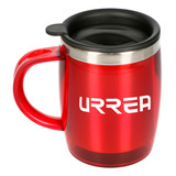 Taza Térmica Color Rojo Fabricada De Aluminio Urrea