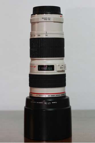 Lente Canon 70-200 F4 Ultra Sonic L Usm