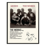 Cuadro Queen Music Album Tracklist Exitos The Works