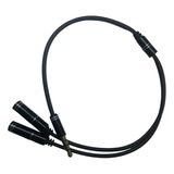 Cable Adaptador Audio Splitter 1 A 2 Jack 3.5mm 3 Líneas