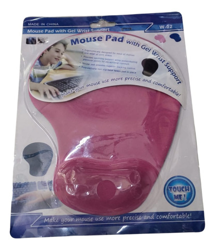 Mouse Pad Gel Apoya Muñeca Ergonomico Antideslizante 