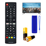 Control Remoto Para LG Smart Tv Con Netflix + Funda + Pila