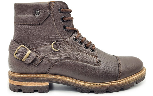 Botas Hombre Borcegos Cuero   Zapatos Mdz Monk