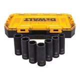 Dados De Impacto Dewalt® Largos Mm, Cuadro De 1/2'' 7pzs