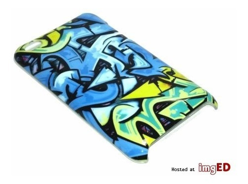 Funda Case Protector Rigido  Graffitti I Pod 4 Gen