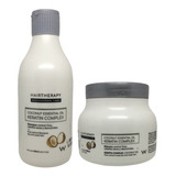 Shampoo+máscara Keratin Complex Coconut Hair Therapy 300ml