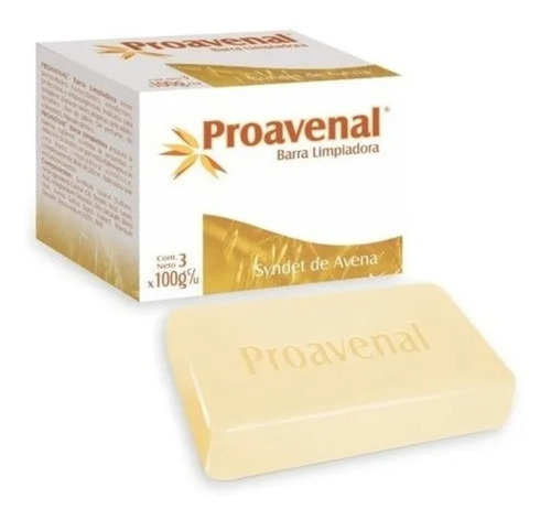 Proavenal Omegatopic Barra Limpiadora 100g X 3 Unidades